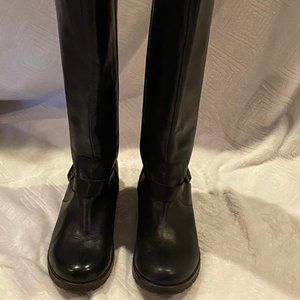 Kenneth Cole Black Riding Boots